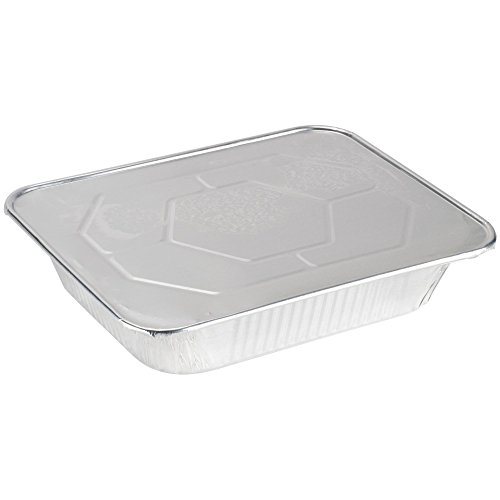 Product Cover A World of Deals 9 X 13 Half Size Deep Foil Steam Pans with Lids 10 Pack