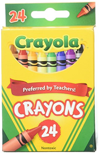 Product Cover Crayola 24 Count Box of Crayons Non-Toxic Color Coloring School Supplies (2 Packs)
