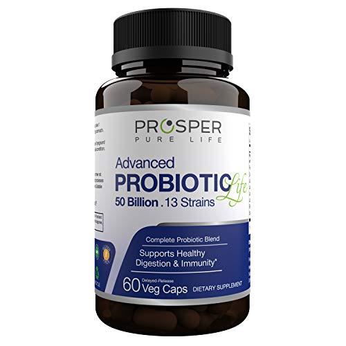 Product Cover Probiotics for Men and Women - 50 Billion CFU, Multi-Strain, One A Day, Gluten Free, 2 Month Supply, Supports Digestive Health, Renew Your Gut Flora, Advanced Probiotic Supplement