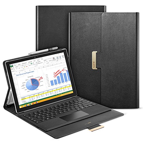 Product Cover ESR Intelligent Series Folio Stand Case for Surface Pro 4 (2015) & Surface Pro (2017) (Black)
