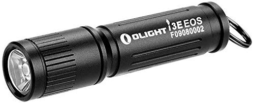 Product Cover Olight I3E Eos 120 Lumens (Silver Only Colours Is 90Lumens) AAA Flashlight EDC Compact Keychain (Black)