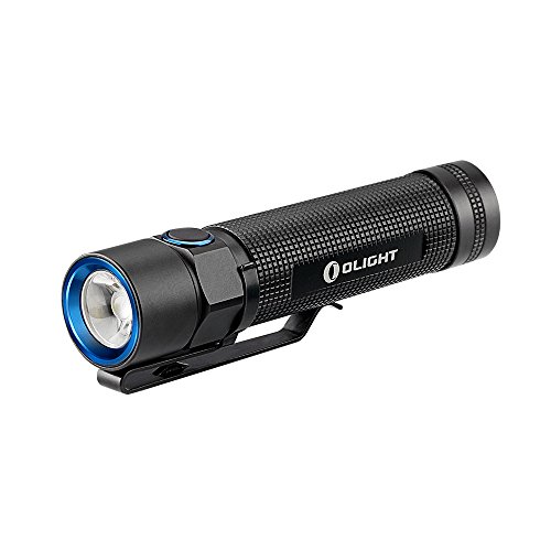 Product Cover OLIGHT EDC Best LED Flashlight S2 Cree XM-L2 950 Lumens EDC LED Torch with Variable-Output Side-Switch for Outdoor Spring Outing Camping Hiking, Black
