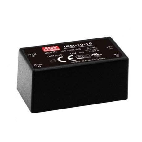 Product Cover [PowerNex] Mean Well IRM-10-12 12V 0.85A Miniature Encapsulated Type Green Open Frame Power Supplies