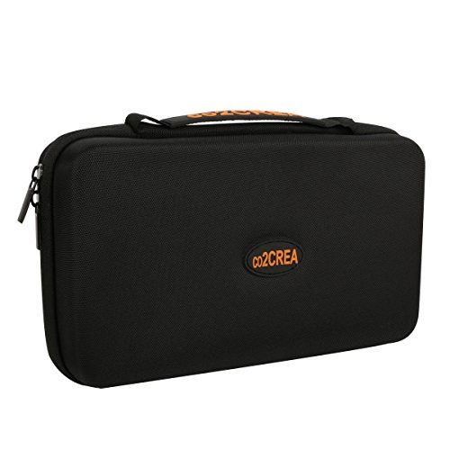 Product Cover co2CREA (TM) Universal Hard Shell EVA Carrying Storage Travel Case Bag for Powerbank/External Hard Drive/HDD/Electronics/Accessories Extra Large(10.2*6.4*3.2