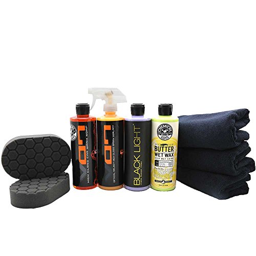 Product Cover Chemical Guys HOL203 Black Car Care Kit (9 Items)