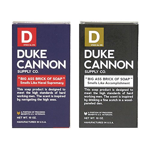 Product Cover Duke Cannon Large Brick of Soap Pack - Naval Supremacy and Accomplishment - Made in USA