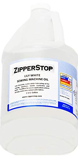 Product Cover Sewing Machine Oil ~ Lily White ~ 1 U.S. Gallon