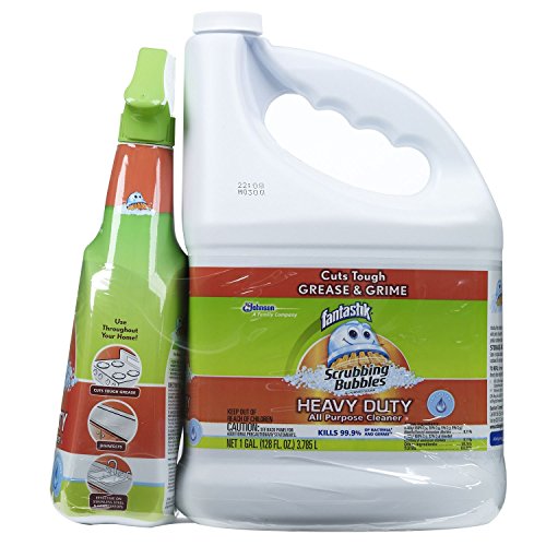 Product Cover Fantastik Heavy Duty All Purpose Cleaner, One Gal and One 32 oz, 2 Piece