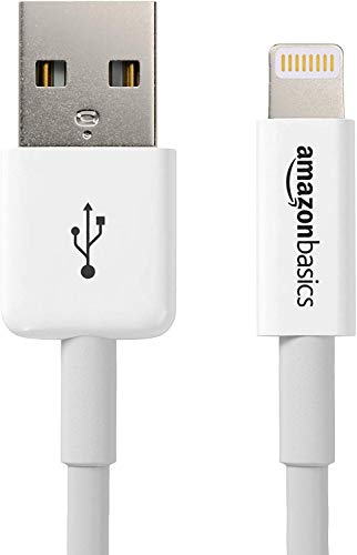 Product Cover AmazonBasics Apple Certified Lightning to USB Cable - 10 Feet (3 Meters) - White