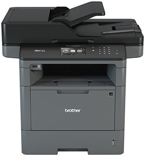 Product Cover Brother Monochrome Laser Printer, Multifunction Printer, All-in-One Printer, MFC-L5800DW, Wireless Networking, Mobile Printing & Scanning, Duplex Printing, Amazon Dash Replenishment Enabled