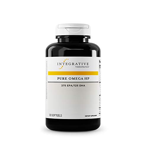 Product Cover Integrative Therapeutics - Pure Omega HP Fish Oil Softgels - 2300 mg Omega 3 Fatty Acids with EPA and DHA - Wild Fish Oil - No Fishy Burp Back -Sustainably Sourced - 120 Count