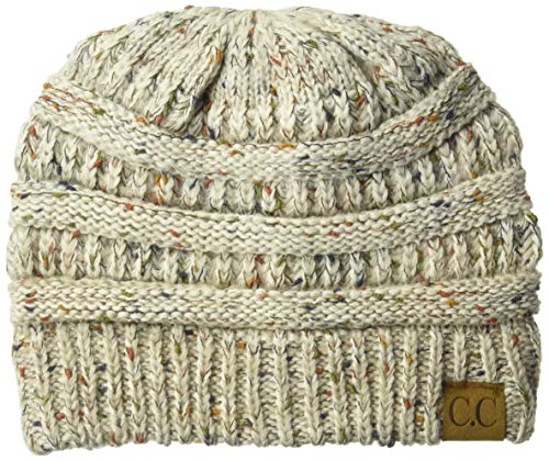 Product Cover C.C Trendy Warm Chunky Soft Stretch Cable Knit Beanie Skully