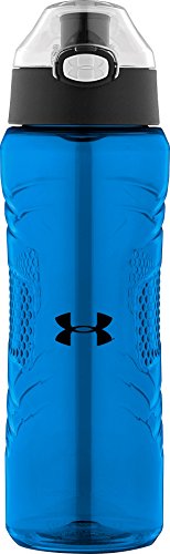 Product Cover Under Armour Draft 24 Ounce Tritan Hydration Bottle with Push Button, Jet Blue