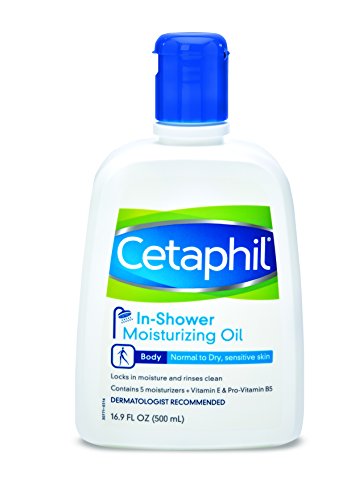 Product Cover Cetaphil In-Shower Moisturizing Oil for normal to dry, sensative skin, 16.9 ounce
