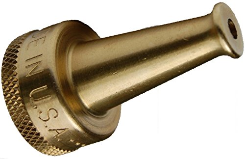 Product Cover Solid Brass Hose Jet Sweeper Nozzle ~ Made in USA ~ with Extra Washers