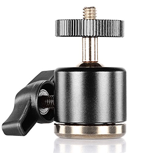Product Cover Neewer Aluminum Alloy 360 Degree Rotating Swivel Mini Ball Head with 1/4
