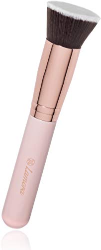 Product Cover Foundation Makeup Brush Flat Top Kabuki for Face - Perfect For Blending Liquid, Cream or Flawless Powder Cosmetics - Buffing, Stippling, Concealer - Premium Quality Synthetic Dense Bristles!