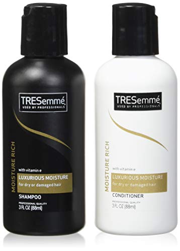 Product Cover TRESemme Moisture Rich Shampoo & Conditioner, 3 Fl. Oz. Travel Size (1 Duo set)