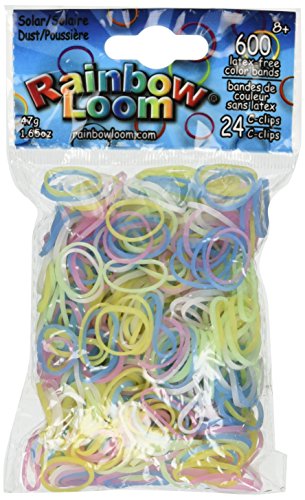 Product Cover Rainbow Loom Color Changing Solar Bands!! Dust ( Assorted Colors)