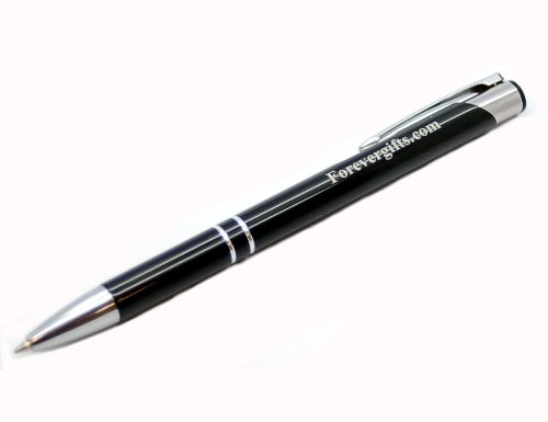 Product Cover Gifts Infinity Engraved/Personalized Pens Free Engraving. (Black)