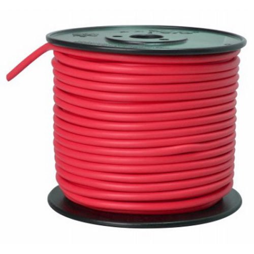 Product Cover Southwire 55672123 Primary Wire, 10-Gauge Bulk Spool, 100-Feet, Red