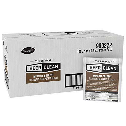 Product Cover Beer Clean Mineral Solvent (0.25-Ounce, 100-Pack)