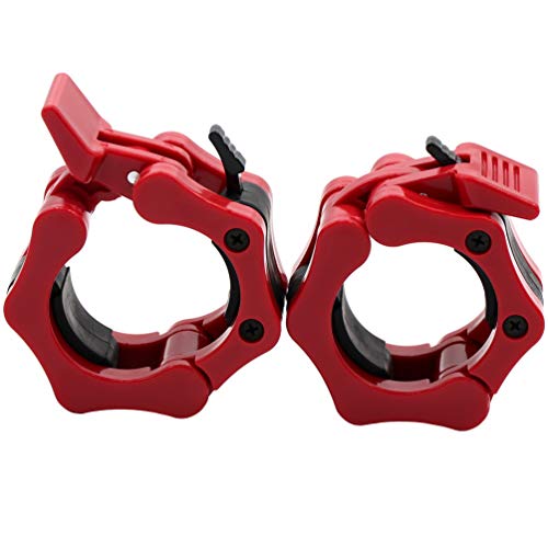 Product Cover Greententljs Olympic Barbell Collar Quick Release Pair of Locking 2