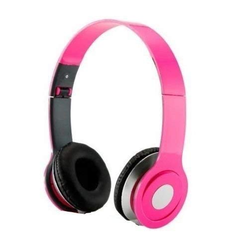 Product Cover SoundStrike 3.5mm Foldable Headphone Headset for Dj Headphone Mp3 Mp4 Pc Tablet sandisc Music Video and All Other Music Players (Soft Pink)