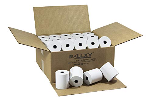 Product Cover (50 Rolls) BPA FREE ROLLXY Thermal Paper - 3-1/8 x 230 Feet (CT-S300)