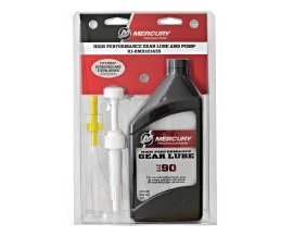 Product Cover Mercury Marine New OEM High Performance Gear Lube with Hand Pump, 91-8M0101435