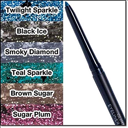 Product Cover Avon Glimmersticks Diamonds Eye Liner Black Ice LOT 4 Pencils