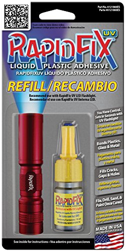 Product Cover RapidFix UV Liquid Plastic Adhesive 10ml Single Pack Refill