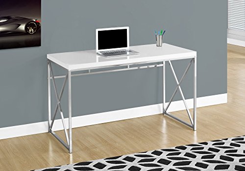 Product Cover Monarch Specialties Computer Desk - Contemporary Home & Office Desk - Scratch-Resistant - 48