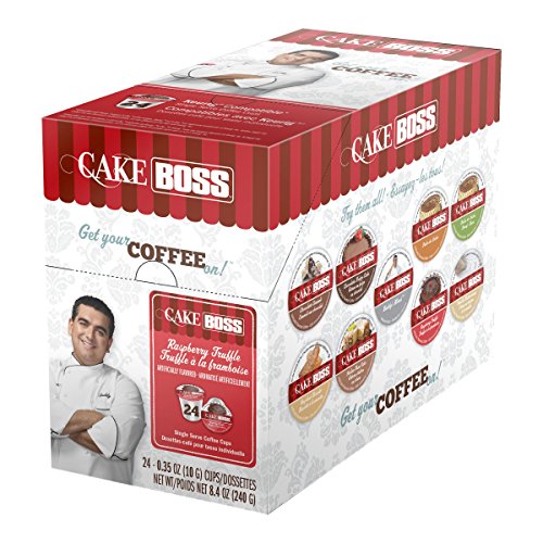 Product Cover Cake Boss Coffee, Raspberry Truffle, 8.4 oz, 24 Count