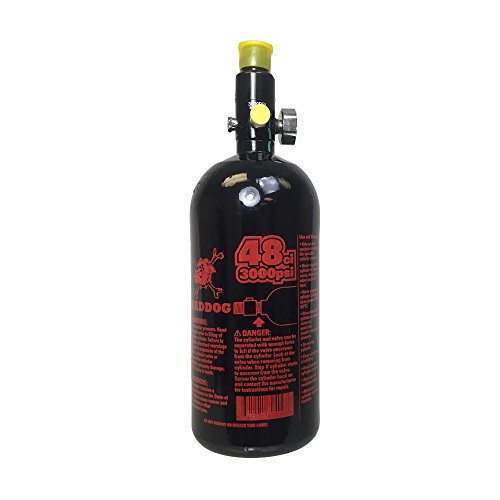 Product Cover Maddog Sports 48ci/3000psi High Pressure Compressed Air Tank - Black / Red