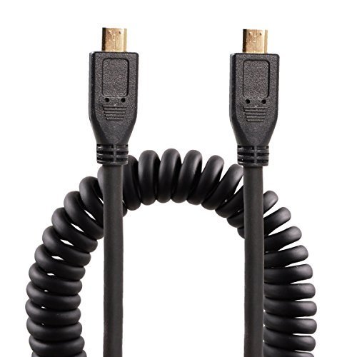 Product Cover UCEC UCEC 11.81inch/30cm Coiled Micro HDMI to Micro HDMI Cable for Atomos for Ninja Star