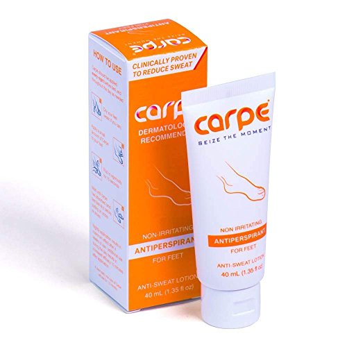 Product Cover Carpe Antiperspirant Foot Lotion (Prevent Sweaty Feet, Block Sole Sweat)