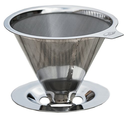 Product Cover JavaPresse Pour Over Coffee Maker with Stand | Clever Hand Drip Brewer with Reusable Filter Dripper