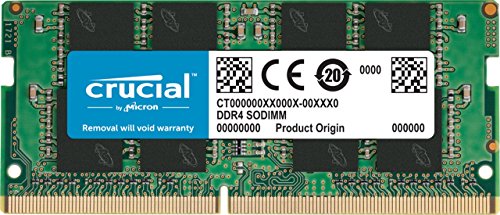 Product Cover Crucial 16GB Single DDR4 2400 MT/s (PC4-19200) DR x8 SODIMM 260-Pin Memory - CT16G4SFD824A