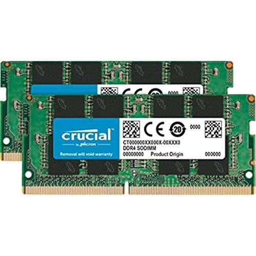 Product Cover Crucial 16GB Kit , 8GBx2 DDR4 2400 MT/s (PC4-19200) DR x8 Unbuffered SODIMM 260-Pin Memory
