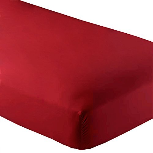 Product Cover 2 Twin XL Fitted Bed Sheets - Twin Extra Long, 15 Deep Pocket, 39 x 80, (Twin XL, Red) by Ivy Union