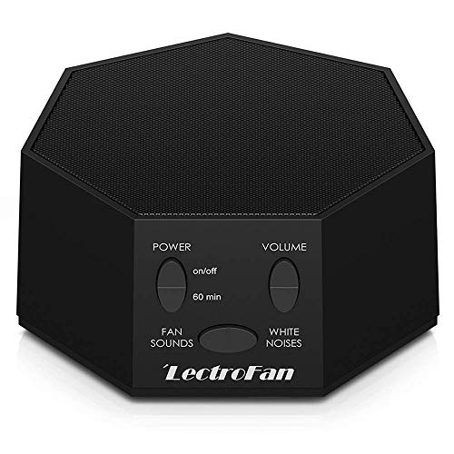 Product Cover LectroFan High Fidelity White Noise Machine with 20 Unique Non-Looping Fan and White Noise Sounds and Sleep Timer, Global Power Edition