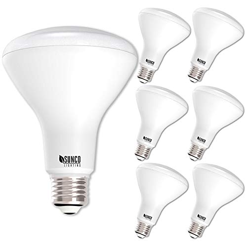 Product Cover Sunco Lighting 6 Pack BR30 LED Bulb 11W=65W, 3000K Warm White, 850 LM, E26 Base, Dimmable, Indoor Flood Light for Cans - UL & Energy Star