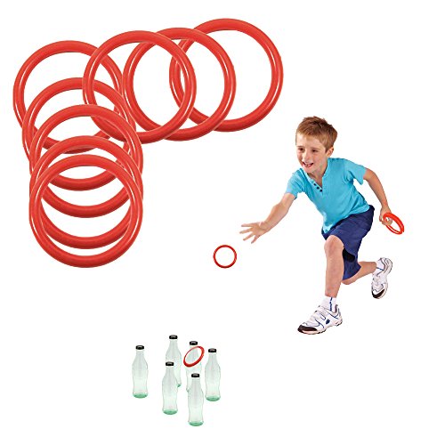 Product Cover Toy Cubby's Ring Toss Ring-a-bottle Game Set, 2.5 Inches, 24 Pcs