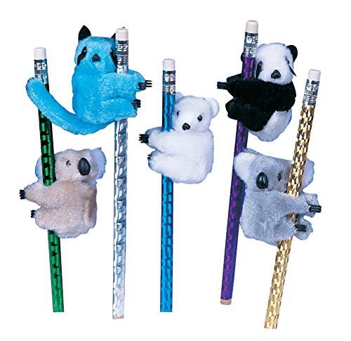 Product Cover Raymond Geddes Clip-On Critter Plush Animal Clip (Pack of 24)