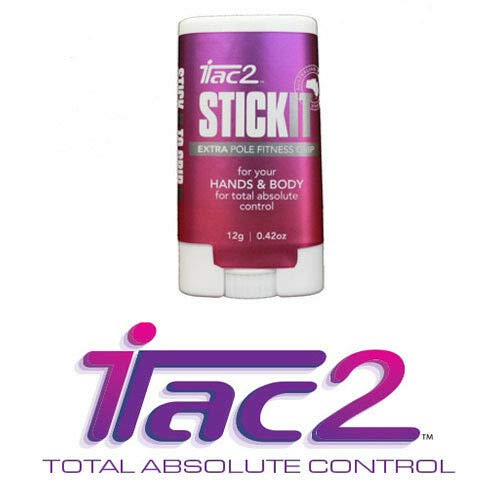 Product Cover iTAC2 Stick It Level 4 (Extra Strength) Total Absolute Control Pole Dance Fitness Sports Grip Roll On Stick 12gm (Original Version)