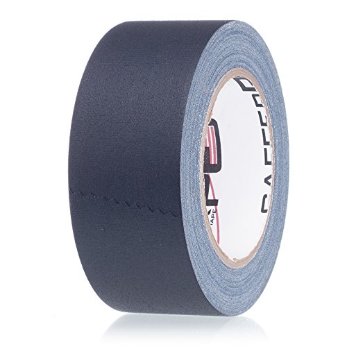 Product Cover Real Professional Premium Grade Gaffer Tape by Gaffer Power - Made in The USA - Black 2 Inch X 30 Yards - Heavy Duty Gaffers Tape Plus - 11.5 mils - Better Than Duct Tape - Powerful Adhesive Tape