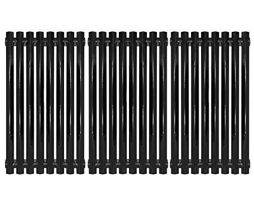 Product Cover Hongso Porcelain Steel Channel Cooking Grid Replacement for Gas Grill Model Charbroil 463440109 Parts, 463440109B, 463420508, 463420509, Kenmore 463420507, Master Chef 199-4759-0, Set of 3, PCZ193