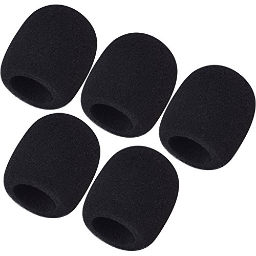 Product Cover Mudder 5 Pack Foam Mic Cover Handheld Microphone Windscreen (5 Pack)