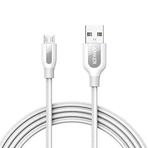 Product Cover Anker Powerline+ Micro USB (6ft) The Premium Durable Cable [Double Braided Nylon] for Samsung, Nexus, LG, Motorola, Android Smartphones and More